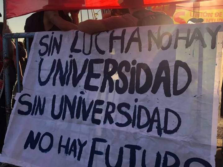 Concluye el paro universitario de 72 horas: "Tenemos una caída del salario mayor al 30%", afirman desde Adiuc
