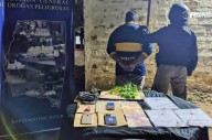 Tras múltiples allanamientos en barrios bandeños, secuestraron gran cantidad de cocaína y marihuana: hay tres detenidos