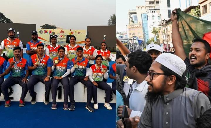 Indian Archers Face Ordeal in Dhaka After Flight Cancellation Amid City Unrest