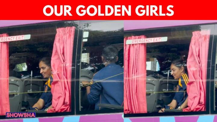 India Women’s Cricket Team Heads To Mumbai Airport After Historic World Cup 2025 Win