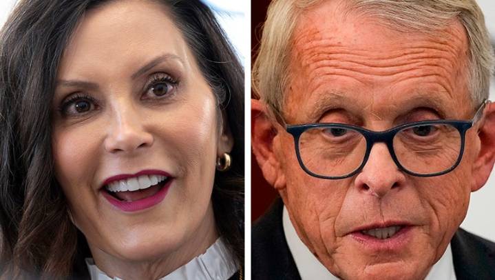Whitmer makes bet with Ohio governor on Michigan