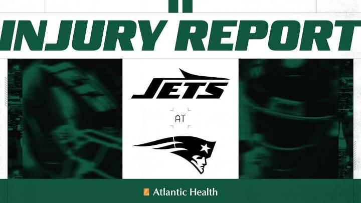 Jets Injury Report | Week 11 vs. Patriots - Monday