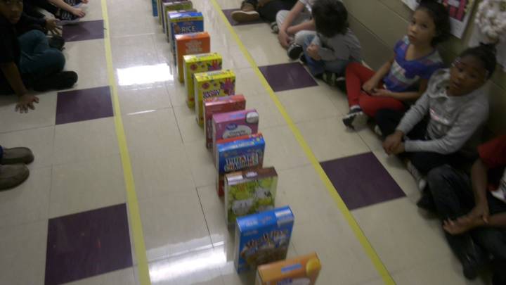 TC Cherry Elementary hosts annual cereal drive with unique celebration