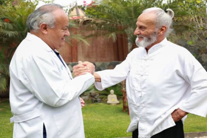 Maestro del karate ‘Wayo’ Salas volvió al tatami tras intervención cardiaca en el INCOR