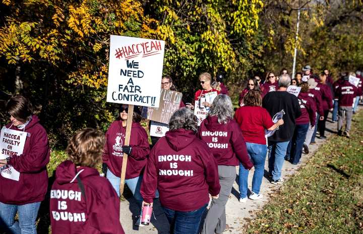 HACC faculty union says its next strike won’t stop without a contract