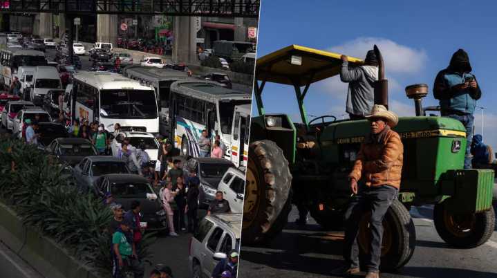 Transportistas y agricultores anuncian bloqueos nacionales p...