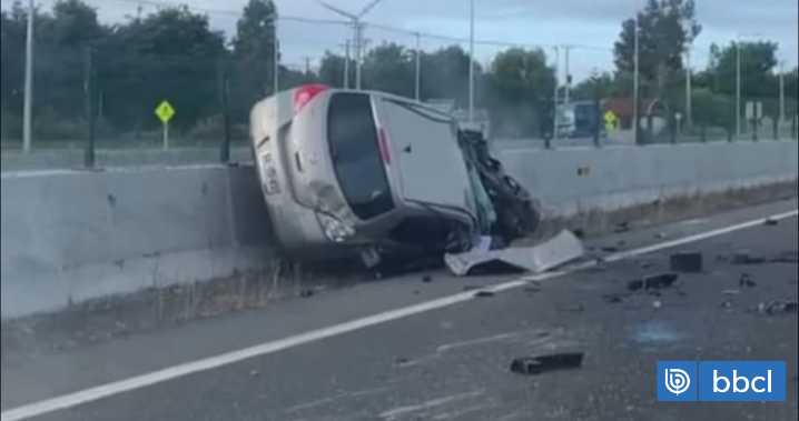 Un fallecido tras violenta colisión en ruta que une a Naciemiento con Los Ángeles