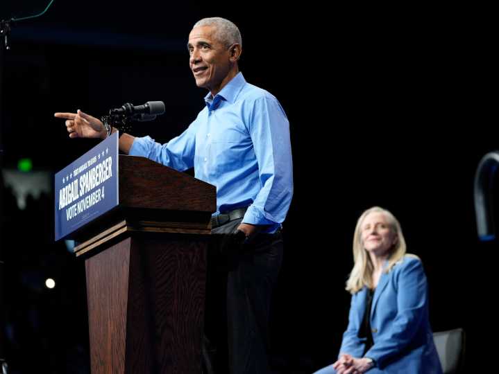 Obama, Harris hit the campaign trail; Trump's political operation invests in NJ, VA