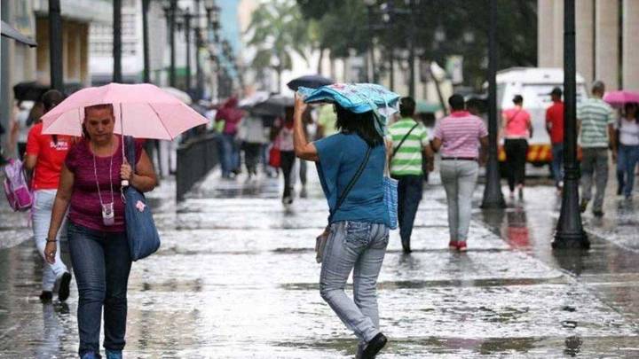 Inameh anticipa fuertes lluvias en gran parte del país durante la noche de este miércoles