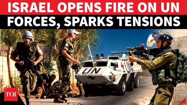 Israel Fire At UN Peacekeepers Near Lebanon Border; Tensions Explode In Volatile Zone