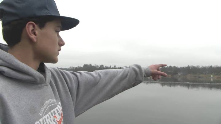 Brothers survive fall through thin ice, share warning for others