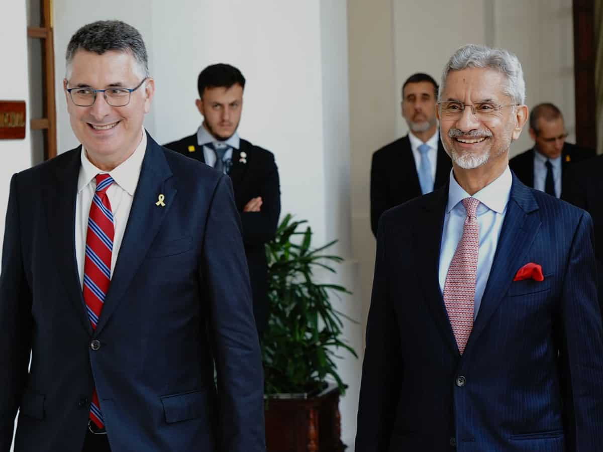 India-Israel Strategic Talks: Jaishankar, Sa’ar exchange MoU, stress zero tolerance for terrorism