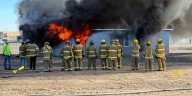 Filer Fire District conducts rare live fire training exercise