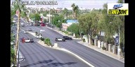 Police activity closes roadway in central Las Vegas