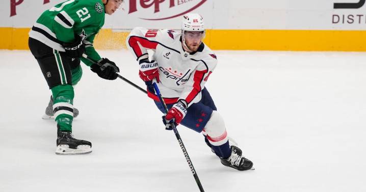 Capitals' Pierre-Luc Dubois expected to miss 3-4 months after surgery for abdominal, adductor issues