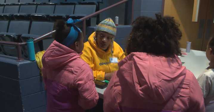 New coats warm hearts at Rockford's Ellis Elementary School