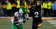 'Going to live with me for the rest of my life,' Iowa's TJ Hall talks Oregon’s game