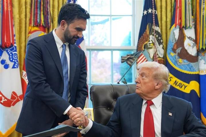 Trump elogia a Mamdani tras reunión “productiva” en la Casa Blanca 