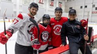 Devils host 3 Make-A-Wish kids for practice, game