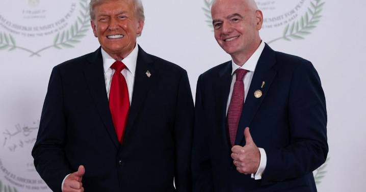 Infantino says 'you will see' at World Cup draw if Trump receives new FIFA peace prize