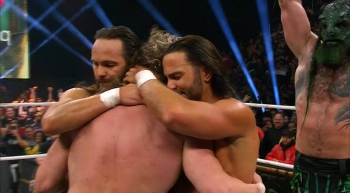 Kenny Omega and the Young Bucks Reunite at ‘AEW Full Gear’