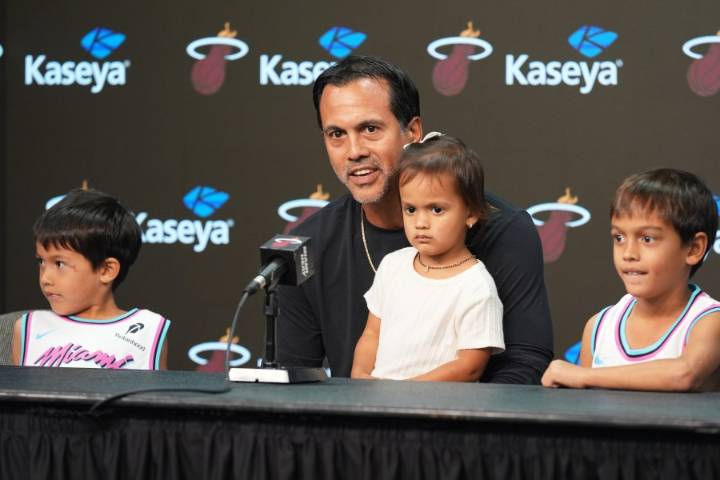 Miami Heat coach Erik Spoelstra grateful for support after fire destroys home