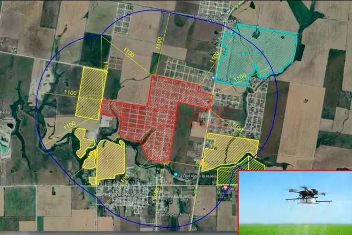 Vecinos de Colonia Ensayo denunciaron intento de fumigación cerca de un loteo
