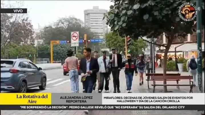 Fiestas de Halloween y por el Día de la Canción Criolla se prolongaron hasta el amanecer