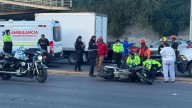 Motociclista resulta lesionado tras choque en avenida Garza Sada en Monterrey
