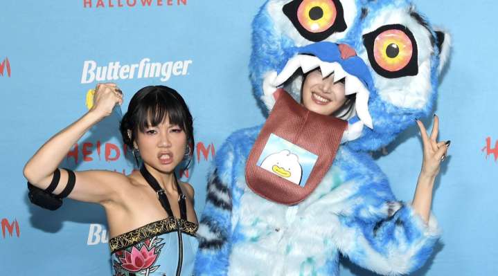 Ejae y Rei Ami transforman el Halloween de Heidi Klum en una noche K