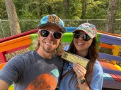 Henry and Clark Foundation builds rainbow bridge in Glasgow to honor fallen pets