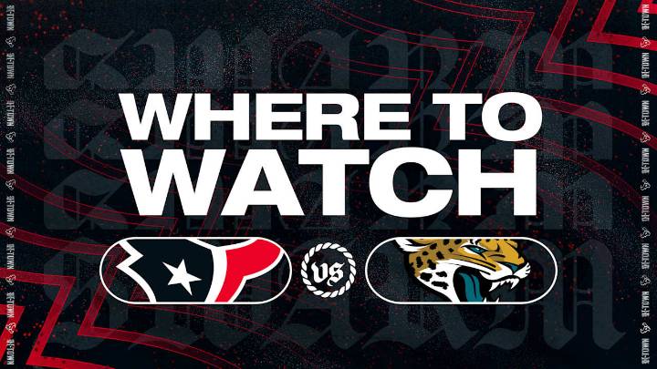 Houston Texans vs Jacksonville Jaguars: Where to Watch, Stream, & Listen