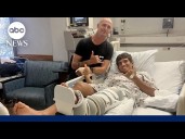 Shark victim speaks out