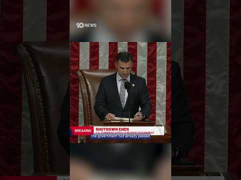 US Congress Votes To Reopen Government After Longest Shutdown In History