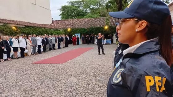 En el cabildo histórico, la Policía Federal conmemoró sus 204 años