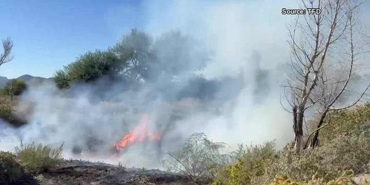 Tucson residents may see smoke from Sweetwater Wetlands burn
