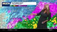 Cold Sunday, wintry mix with snow showers late Monday into Tuesday