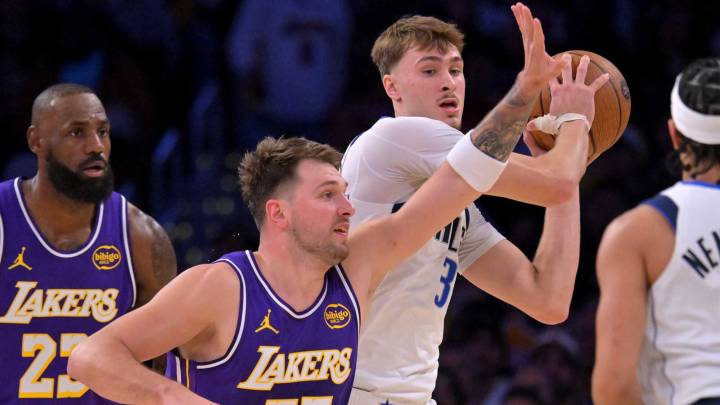 How Cooper Flagg joined Luka Doncic in Mavericks history vs. Lakers
