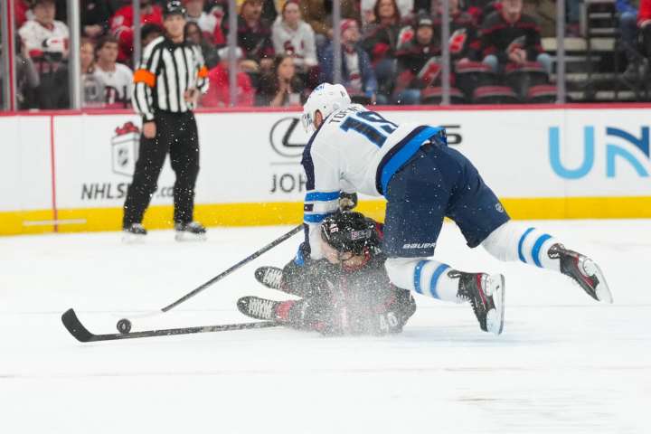 Seth Jarvis nets hat trick as Hurricanes pound Jets - The Rink Live | Coverage of youth, junior, high school and college hockey