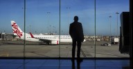 Flights delayed across Australia amid large