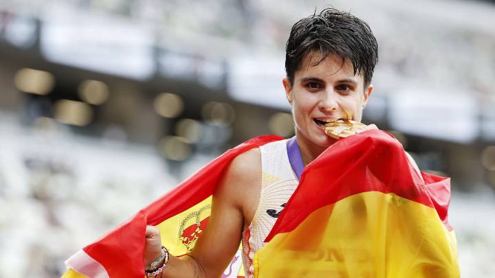 María Pérez hace historia y se convierte en la primera española en ganar un premio de World Athletics a la "mejor atleta del año"