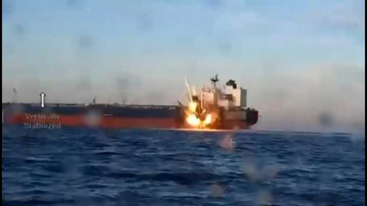Ukraine hits two oil tankers in Black Sea targeting Russian ‘shadow fleet’