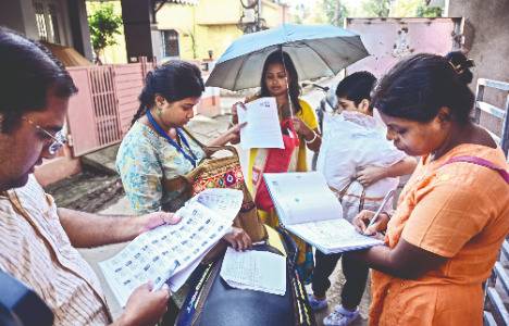 Bengal: 2.45 cr voters verified as intensive roll revision begins