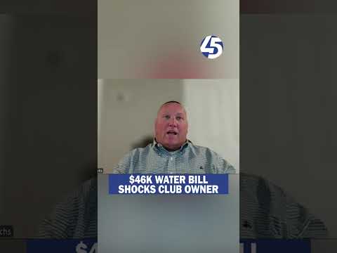 $46,000 water bill shocks club owner as city asks him to pay first, sort it out later