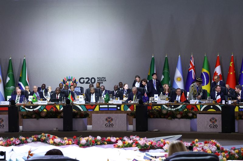 G20 summit in South Africa adopts declaration despite US boycott, opposition