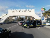 Un policía local de Marbella y otro exagente, entre los detenidos por el asalto a un empresario chino