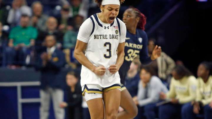 Is Hannah Hidalgo best women's college basketball player? Notre Dame star