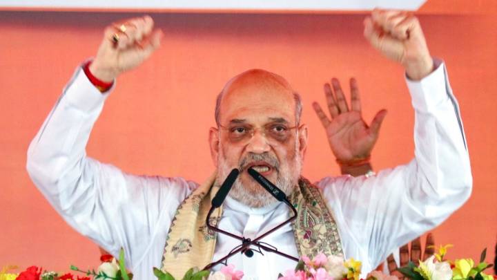Portfolios of murder, kidnapping will be distributed if RJD wins: Amit Shah