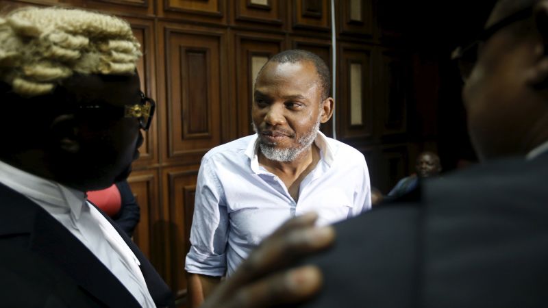 Nigerian court convicts separatist leader Kanu for terrorism