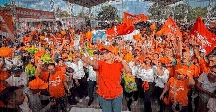 La candidata a la Gobernación Margarita Guerra moviliza 1.000 personas en Chibolo La candidata prometió más centros de vida, vías, y universidades para el municipio.